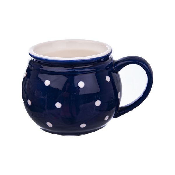 Kubek ceramiczny niebieski 200 ml zdjęcie 1