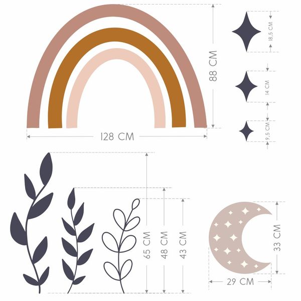 Naklejka Tęcza DK479 zdjęcie 3