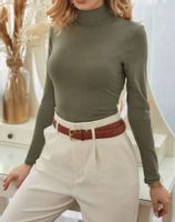 LATYNKA damska bluzka półgolf bawełna XL/XXL