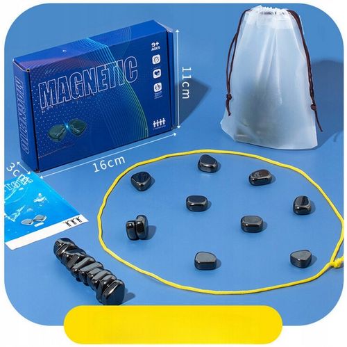 KAMIENIE MAGNETYCZNE GRA magnetyczna w SZACHY Prezent DUŻE logiczna dziecka na Arena.pl