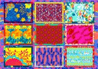 PUZZLE 1000 KOLOROWE WZORY 5