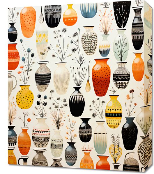 Obraz 50x60cm Symfonia Wazonów zdjęcie 1