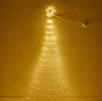 Gwiazda Betlejemska Kometa Z Świecącym Warkoczem 8 Sznurów Led Po 2M
