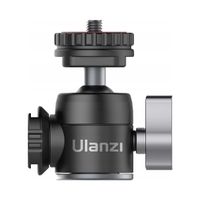 Mini głowica kulowa Ulanzi U-60 zimna stopka + gwint 1/4"