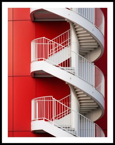 Plakat 50x65cm Schody do Niebios na Arena.pl