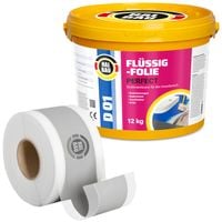 Hydroizolacja Zestaw Folia w płynie 12kg Taśma 10m