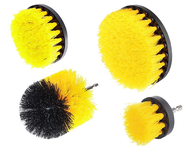 Zestaw szczotek na wiertarkę, 4 szt. zdjęcie 1