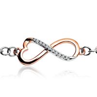 Złota bransoleta Staviori z diamentem