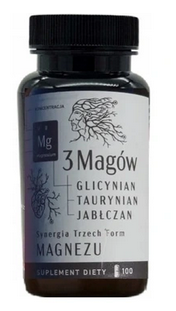 3 Magów Trzy formy magnezu 100 kapsułek NANGA na Arena.pl