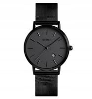 Zegarek damski SKMEI bransoleta mesh datownik czytelna tarcza