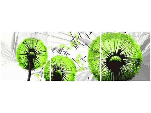 90 80CM OBRAZ T3 ELEM DMUCHAWCE KOLORZE LIMONKI DRUK ŚCIENNY na Arena.pl