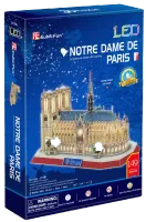 Puzzle 3D LED Katedra Notre-Dame (149 el.) – CubicFun