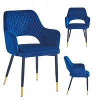 krzesło k3-fx velvet niebieskie