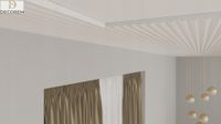 Panel Sufitowy / Ścienny DP3D3 3,5x61x200 cm Lamel 3D XPS DECOREM