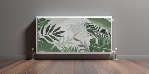 MASKOWNICA Magnetyczna Na Kaloryfer Liście TROPIKALNE 80cm x 60cm na Arena.pl