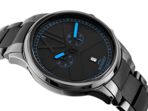 Bisset BSFE11 - CERAMICZNY / CHRONOGRAF (zb034b) na Arena.pl