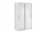 Szafa przesuwna Paula 120 cm biały mat