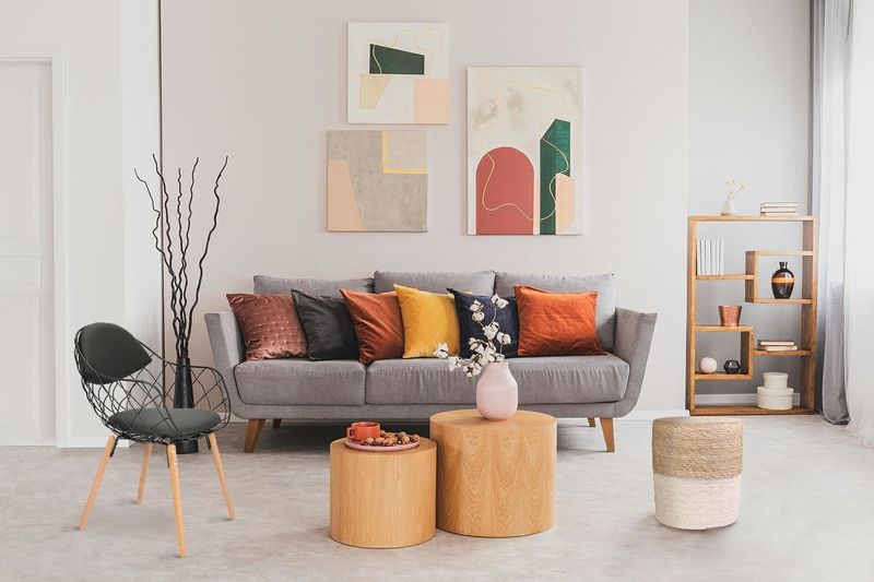 Zestaw stolików Mice białe zdjęcie 2