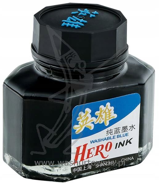 ATRAMENT HERO NIEBIESKI 50ML. 4378 zdjęcie 1