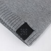 CZAPKA ZIMOWA MĘSKA CIEPŁA DWUWARSTWOWA na POLARZE OCIEPLANA klasyczna