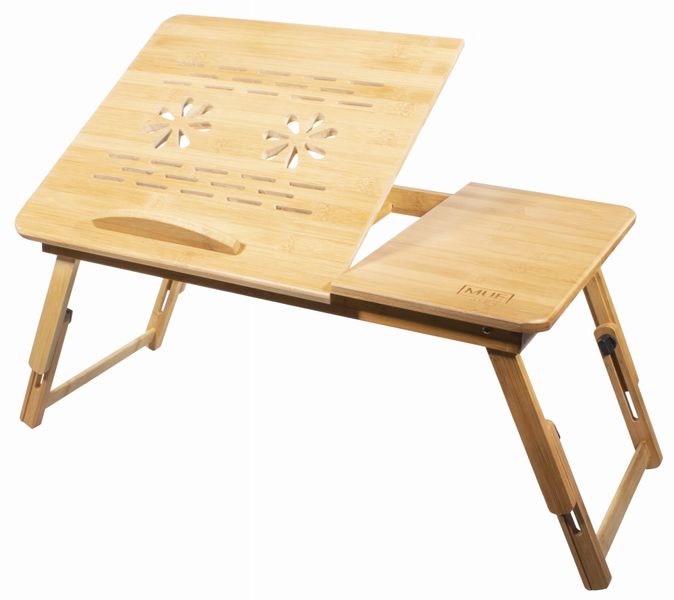 Stolik pod laptopa bambus L zdjęcie 1