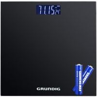 WAGA ŁAZIENKOWA GRUNDIG Elektroniczna SZKLANA 180kg czarna + 2x