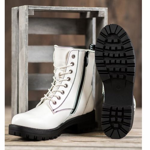 Białe Botki Glany r.40 na Arena.pl