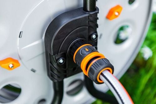 Stojak Bęben Metalowy na Wąż Ogrodowy do 100m Wózek Zwijak NEO TOOLS na Arena.pl