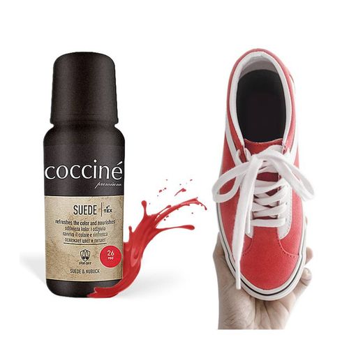 pasta w płynie do zamszu i nubuku renowator czerwona coccine suede 75 ml na Arena.pl