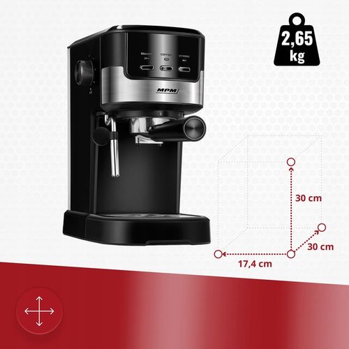 Ekspres do kawy ciśnieniowy kolbowy MPM MKW-13M na Arena.pl
