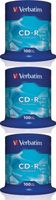 Płyta CD-R Verbatim 700MB 100 SZTUK szpindel x 3