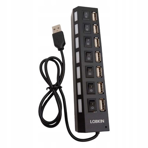 Rozdzielacz rozgałęźnik USB 7w1 na Arena.pl