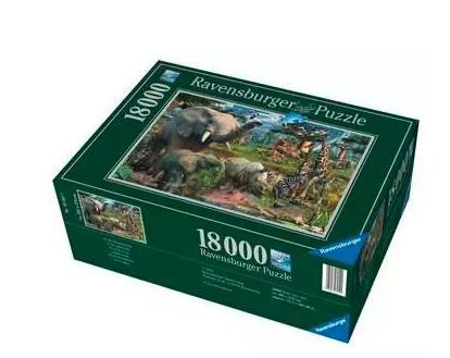 Puzzle 18000 Elementów. Dzika Natura na Arena.pl