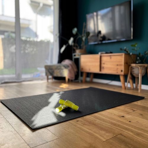 MATA OCHRONNA POD SPRZĘT BIEŻNIĘ ORBITREK 150x100cm PODKŁADKA FITNESS na Arena.pl