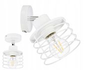 LAMPA KINKIET ŚCIENNY regulowany loft SPRĘŻYNA