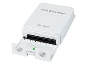 Extender POE 4-portowy 100Mbs zewnętrzny