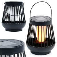 Lampion Ogrodowy Solarny Latarnia Lampa Ogrodowa Zewnętrzna Stojąca Wisząca