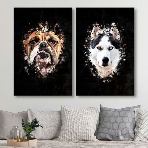 Obraz na płótnie – Canvas, Buldog angielski 40x60 na Arena.pl