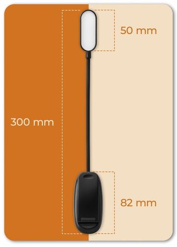 Lampka do Czytania Książek LED USB Przenośna Mocowanie Klips Nocna 4w1 na Arena.pl