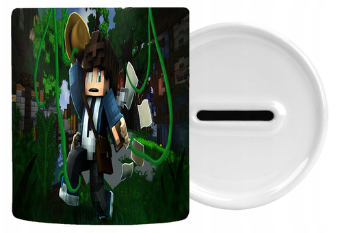Skarbonka Ceramiczna Minecraft - Nowy Świat na Arena.pl