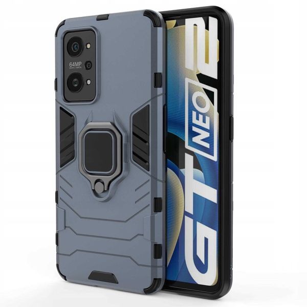 Spacecase X-Ring Realme Gt Neo 2 / 3T Niebieski zdjęcie 3