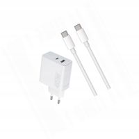 Szybka ładowarka 45W z kablem 1m 2 wejścia do Xiaomi Redmi Note 13 Pro
