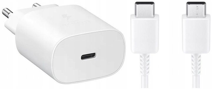 ŁADOWARKA SAMSUNG 25W FAST CHARGE + KABEL USB C TYP C ZESTAW zdjęcie 3