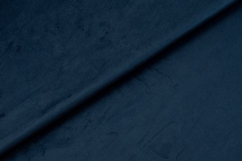 Granatowy Fotel Uszak + Podnóżek + Poduszka GRATIS