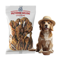 PRZYSMAK WIEJSKI SKRZYDŁA Z KURCZAKA DLA PSA 200g NATURALNY GRYZAK