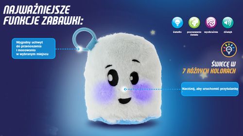 Dumel Discovery Light Duszek przytulanka na Arena.pl