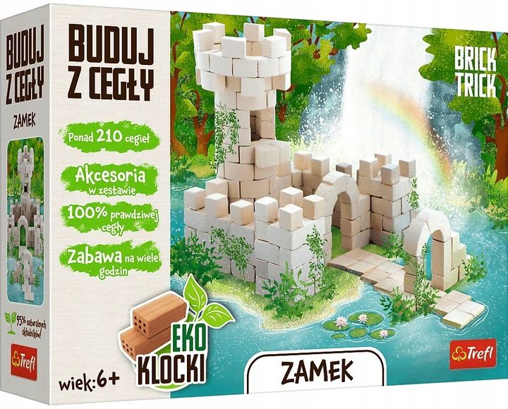 BRICK TRICK ZAMEK BUDUJ Z CEGŁY 210 ELEMENTÓW zdjęcie 1