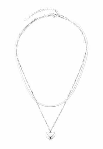 Naszyjnik lancuszek srebrne serduszko CELEBRYTKA na Arena.pl