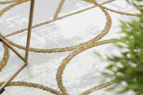 RUG/LU/ESTEMA/CIRCLES/CREAM+GOLD/160x220 na Arena.pl