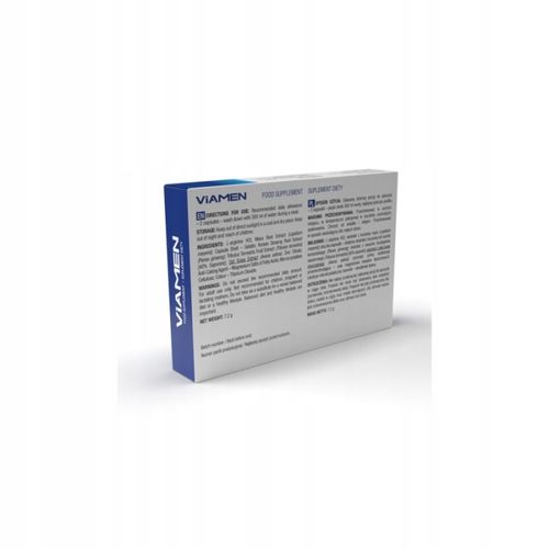Suplement diety na erekcję VIAMEN 10 kaps. na Arena.pl